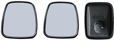 2x Specchio Specchietto Retrovisore Esterno Grandangolo Convesso Universale 22cm x 17cm Destro o Sinisto Omologato E4 per Trattore Camion Carrello Elevatore Furgone Macchine Agricole