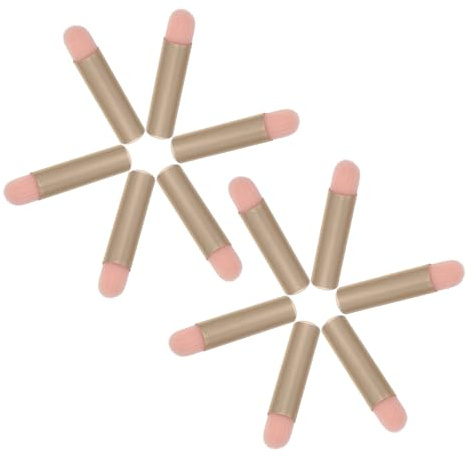 LIFKOME Juego de 12 Mini Pinceles de Maquillaje Multiuso para Piel Sensible, Livianos Fibra Artificial, Ideales para Maquillaje Diario y Viajes