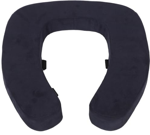 jojofuny Cojín Acolchado para Asiento de Inodoro Elevador, Lavable y Cómodo, Tamaño 40x36.5x5 Cm, Adecuado para Baño y Reuniones Familiares