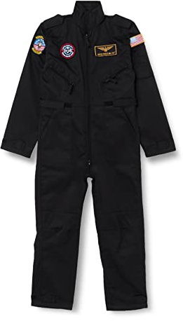 Mil-Tec Us M.Abzeichen Overalls Schwarz 907, 3XL