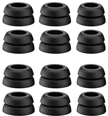 6 Paar Ultra Comfort Galaxy Buds Pro Ohrstöpsel Replacement,Doppelflansch Galaxy Buds Pro Kopfhörer Ohrstöpsel Satz,Silikon Kopfhörer Ear Buds Zubehör kompatibel mit Samsung Galaxy Buds Pro