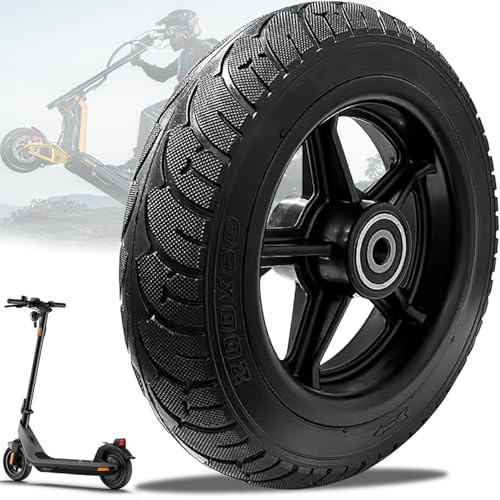 Mockotta Neumáticos de 8 pulgadas, rueda delantera completa, 200 x 50 cm, neumáticos para scooter, neumáticos de goma maciza, neumáticos parascooter, ruedas de repuesto para scooter, antideslizantes