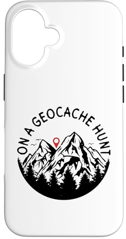 In una caccia alla geocache - Geocaching Geocacher Custodia per iPhone 16