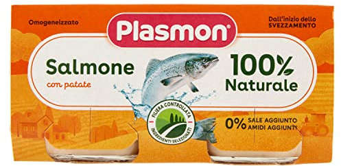 Plasmon Omogeneizzato Salmone 2x80g