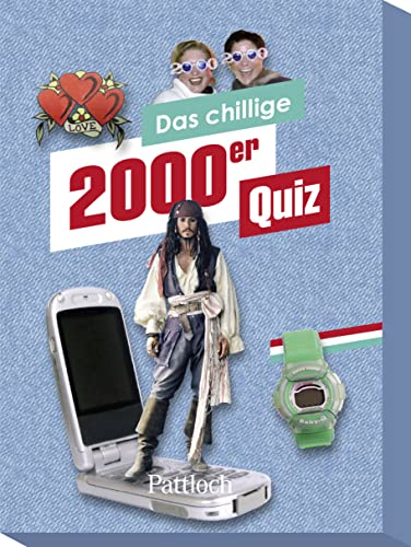 Das chillige 2000er Quiz: Eine interaktive Zeitreise in die Vergangenheit mit 100 Quizfragen im nostalgischen Retro-Design zum alleine oder mit ... oder mit Freunden spielen (Retro-Quizspiel)