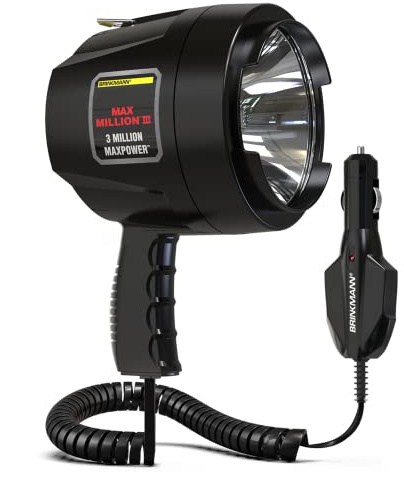 800-2301-0 Max Million III with 12V DC Charger Halogen Bulb Spotlight