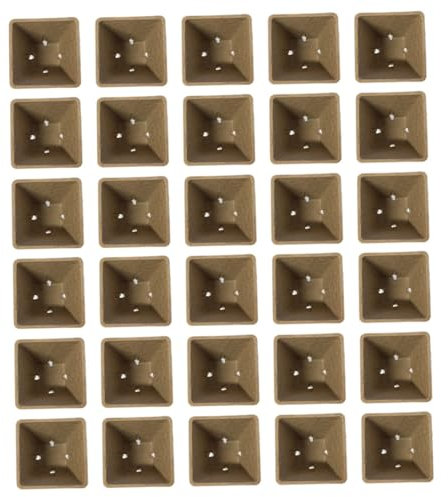 CAXUSD 100 Pezzi Bicchieri Carta Coltivazione Vivaio Trapianto Piante Resistente Fori