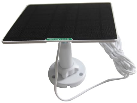 Solpanelsladdare, 50 W solbatteri generator, vattentät energibesparande design för säkerhetskamera, kontor, kommersiell utomhusanvändning, 19,7 x 16,7 x 1,3 cm