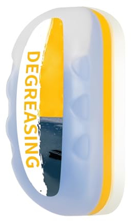 CFEWV Kit Pulizia Vetri Auto, con Spazzola Pellicola Olio e Liquido Lavavetri, Detergente per Parabrezza e Finestre, Rimuove Pellicole di Olio e Sporco, Per Vetri Sgargianti
