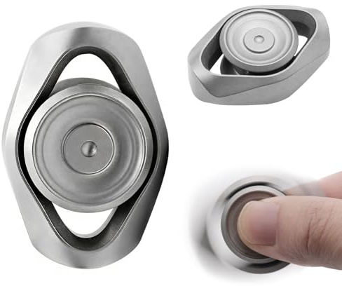 7JI Fidget anti-stressleksak för vuxna, EDC-leksak, metallmagnet, haptisk dekompression, bärbar fingerleksak, present till kontor, män kvinnor, ADHD, autism