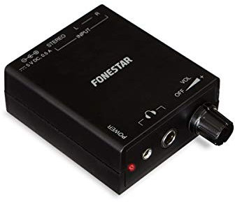 Fonestar FDA-1A Negro Amplificador para Auriculares