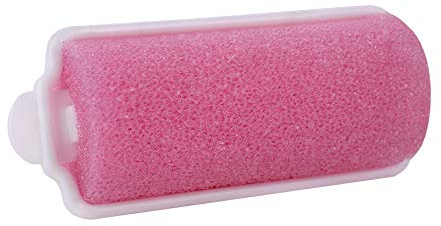 Ponik's Lockenwickler Schwamm Set, Haarrollen, Flexible Haar Styling, 25 mm, 12 Stk, Rosa