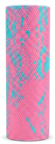 Rodillo de Masaje Muscular 30x15 cm | Foam Roller de Espuma EVA Alta Densidad | Rodillo Pilates y Yoga para Recuperación, Alivio del Dolor de Espalda y Piernas | Cilindro Masajeador Fitness