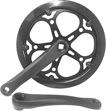 Smallterm Cykel vikbar cykel 52T 170 mm cykelvevsats tandplatta singlespeed cykel diamanthål kedjehjul tillbehör