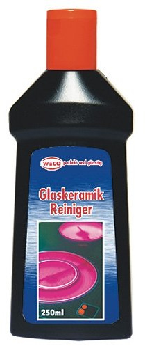 Reiniger 250 ml für Glaskeramik/WECO/Glaskeramikreiniger/Reinigungsmittel/Putzmittel