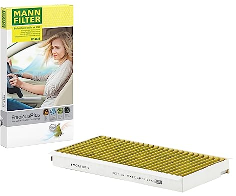 MANN-FILTER FP 3139 Innenraumfilter/Kabinenluftfilter - FreciousPlus Biofunktionaler Pollenfilter - für Pkw + Transporter