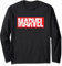 Marvel Logo Comics Red Super Heroes Avengers and More Long Sleeve T-Shirt