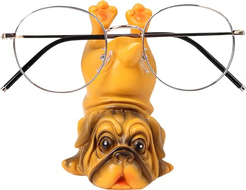 Soporte para Anteojos, Soporte Anteojos Unicornio Soporte para Gafas de sol Estante Organizador Almacenamiento para Gafas de Animales Perro Bonitos 3D para Decoración de Escritorio de Oficina en Casa