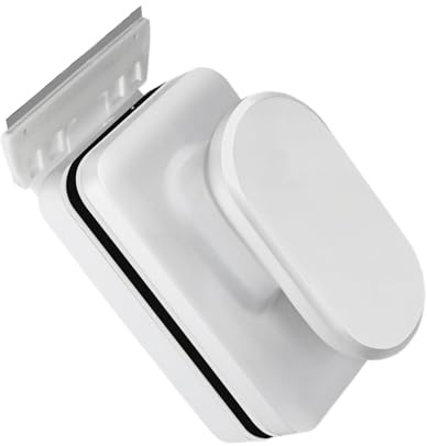 Aquarium Cleaner Magnetic Glass, limpiador magnético para Acuario - Imán de de peces,Herramienta de limpieza de imán de algas con 2 raspadores desmontables, para acuarios de vidrio tanque