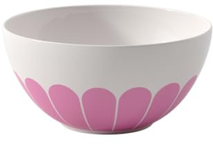 Villeroy & Boch - Fleur couleur ensaladera mediana multicolor, apta para lavavajillas y microondas, fuente para guarnición, aperitivos, postres y para servir, bol para ramen, porcelana Premium