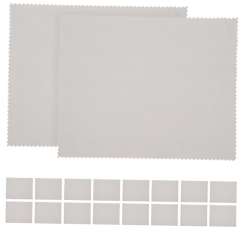 NUOBESTY 100 Paños De Limpieza De Microfibra Reutilizables Y Lavables para Limpiar Pantallas De Gafas, Tabletas, Teléfonos, Pantallas De TV Y Lentes De Cámara.