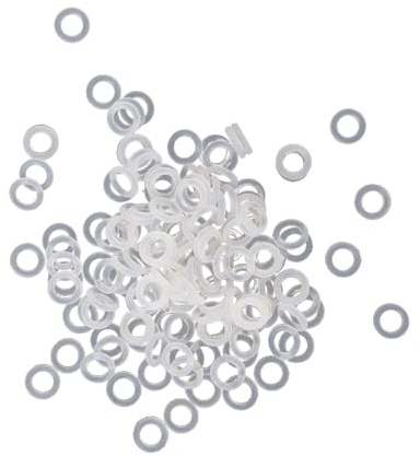 hogtnd 120 anillos silenciadores para interruptores mecánicos de teclado, amortiguador de reducción de ruido para crear un toque silencioso, anillos para interruptores