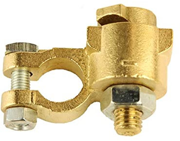 Capocorda della batteria attrezzi doppio serraggio negativa