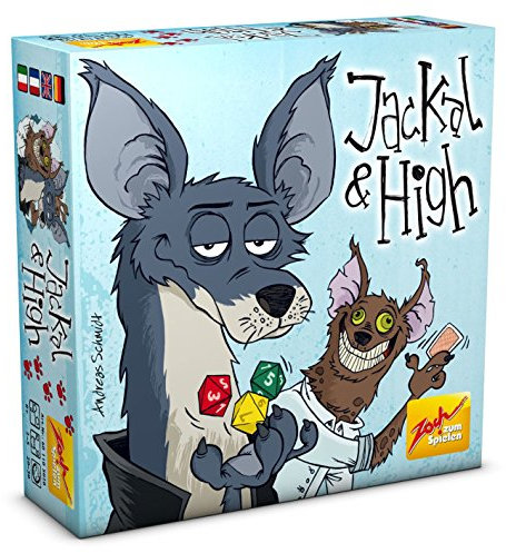 Zoch 601105028 - Jackal and High, Würfel- und Kartenspiel