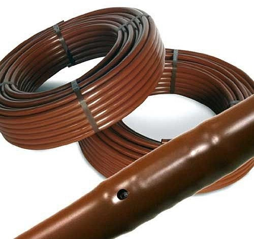 Ala gocciolante autocompensante IRRITEC mod. MULTIBAR SIPLAST d. 16mm. - sp. 33 cm.- lt. 2,1/h - Mt. 50 marrone