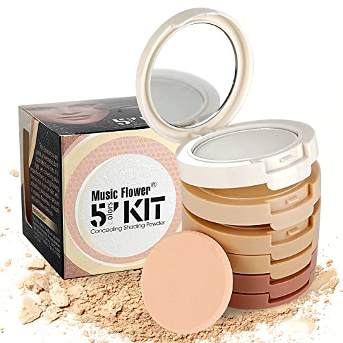 FantasyDay Professionelle 5 Farben Concealer Abdeckcreme Camouflage Palette Cover Abdeck Makeup - Ideal für Sowohl den Professionellen als auch Persönlichen Gebrauch