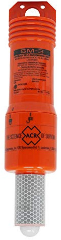 ACR SM3 Luz Marcadora Autoencendida para Aro Salvavidas, Aprobada por USCG, SOLAS y MED, Reemplazo Directo de SM2, Garantiza Visibilidad Confiable en Emergencias [Clase Energética B]