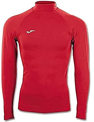 Joma 101650.600.L-XL Brama, Maglietta Termica, Uomo, Rosso, L-XL