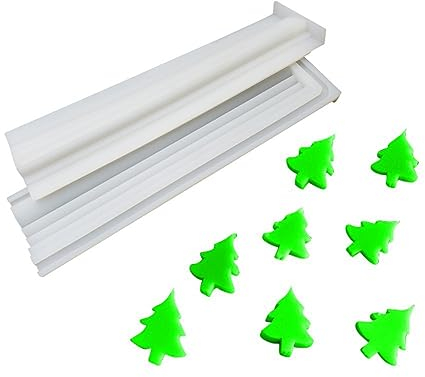 LaceDaisy Fai da Te lungo Tubo Mousse Dessert Stampo in Silicone Candela Sapone Dima Stampo per Sapone, Stampo in Silicone A Forma di Cilindro Lungo A Mano per Cottura, Decorazione Dolci Attrezzo