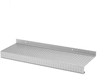 FBA 40 Fensterblech Fensterbank Gerstenkornblech mit Langlochstanzung 1,5/2 mm EV1 Ausladung 180 mm (1600mm)