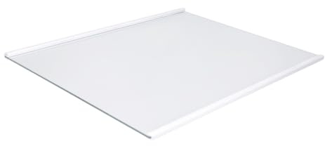 easyPART Kompatibel/Ersatz für LG Electronics AHT74413805 Glasplatte oben für Kühlteil mit Leisten für KühlGefrierKombination