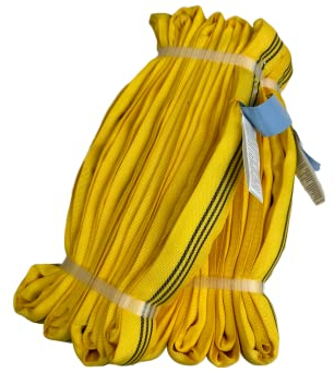 2 x Rundschlingen 3 to Tragfähigkeit 2,0 m Nutzlänge Hebeschlinge Kranschlinge Rundschlinge Kran Hebegurt