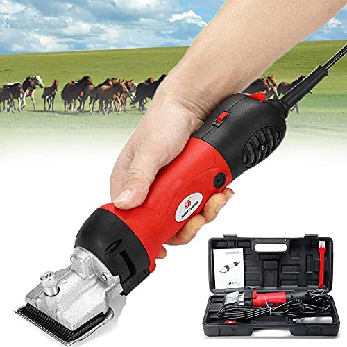 Profesional Maquina de Esquilar para Caballo, Esquiladora Profesional 690W Esquiladora Trasquilar peladora - Perros, mulos, Burro, Caballo
