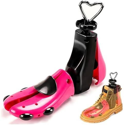 Tendeur de chaussures pour femmes, pinces de chaussures pour hommes avec ouvre-chaussure, extension de chaussure à chaussure unisexe réglable pour les pieds larges, en largeur et longueur étendus