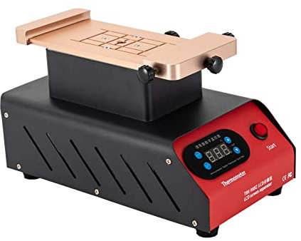 Cell Phone Screen Separator, LCD Screen Separator Platform, Screen Separator with 360 ° Free Rotate Heating Plate, Screen Separator Vacuum Pump Mobile Phone Repair, for Phones Under 7 Inches