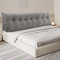 OHMG XXL 200CM Coussin de Lecture pour Lit, Coussin Dossier Canapé, Coussin Compensé Triangulaire, Coussin Lombaire en Coin, Support De Positionnement, Doux et Confortable