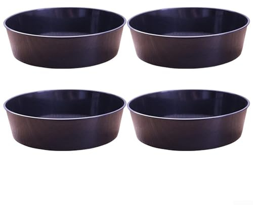Set di 4 setacci per terreno da giardinaggio con rete in plastica e design drenante, adatti per la selezione del terreno, setacciatura della sabbia e preparazione del terriccio in giardino e balcone