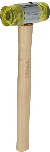 BRILLIANT TOOLS BT071930 Kunststoff-Schonhammer Ø 40 mm [Powered by KS TOOLS]