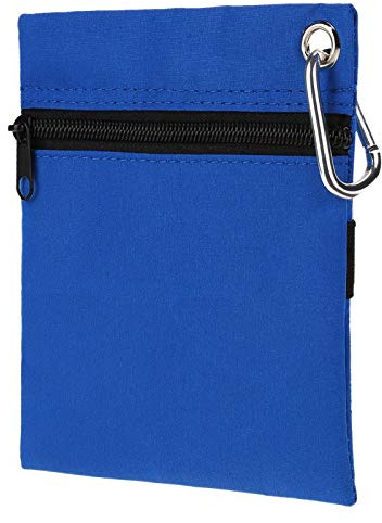 Bolsa para tee de Golf, Soporte para Pelotas de Golf, Bolsa para tee de Golf con Cremallera, Bolsa para Guardar Pelotas de Golf con Gancho, Accesorios de Golf para entusiastas del Golf