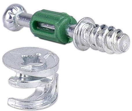 Exzenter Beschlag Beschläge Excenterbeschläge Verbindungsbeschlag Ø15 mm Minifix 10 oder 50 Stück Blitzversand Zwei Größen (24mm [10 St.])