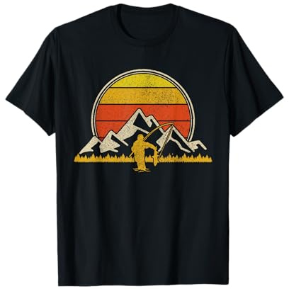 Pêche à la Mouche Pêcheur Truite Cadeau Vintage T-Shirt