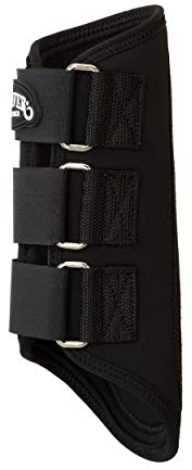 Weaver Leather Equestrian Splint Boots, Large, Black