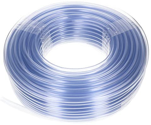 KOTARBAU® Bränsleslang 10 mm x 50 m transparent för bränsleoljor för att styra vätskor