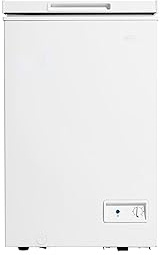 Danby DCF035A6WM 3.5 cu. ft. Square Model Chest Freezer DOE Front mounted mechanical thermostat: Easy to use, adjustable variable temperature range