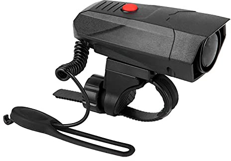 BOROCO Timbre de Bicicleta eléctrica, Bocina de Bicicleta Fuerte Timbre de Bicicleta Timbre de Alarma de Bicicleta a Prueba de Agua para Bicicleta de montaña Bicicleta de Carretera