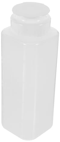 HIAKDOFT Botella Exprimible para Aceite de Cocina con Diseño Fugas y Precisa para Control de Condimentos y Salsas Dispensador Reutilizable para Cocina Limpia y Ordenada